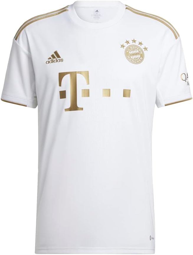 adidas FC Bayern München XLシャツ Men's adidas White Bayern Munich Celebrating 33 Bundesliga